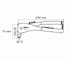 REMACHADORA MANUAL BRALO  BM-45